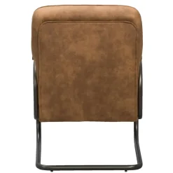 Fauteuil Ivar - stof - cognac