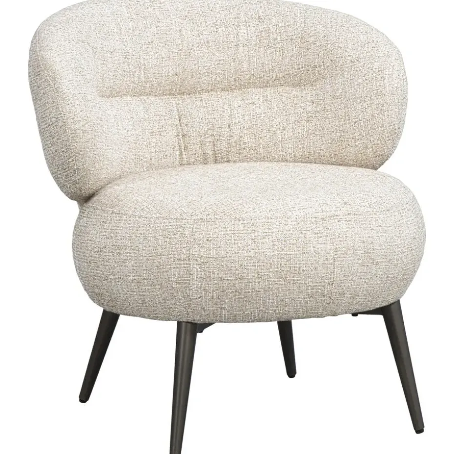 Fauteuil Rolf - stof - beige