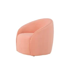 Fauteuil Roze Stof - 79x70x69cm - Neo