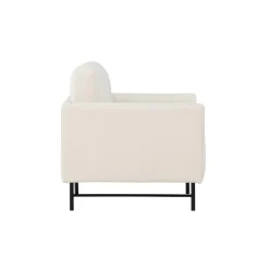 Fauteuil Wit Stof - 86x87x68cm - Sky