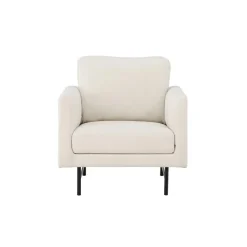 Fauteuil Wit Stof - 86x87x68cm - Sky