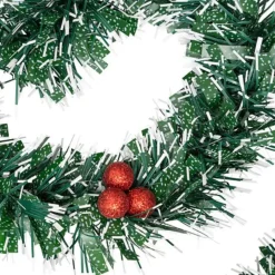 Feeric Christmas Dennenslinger - met sneeuw en besjes - 200 cm