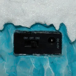 Feeric Christmas Kerstdorp iglo -muziek en licht -19 x 17 x 21 cm