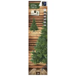 Feeric Christmas Kunst kerstboom - groen - H150 cm - D99 cm