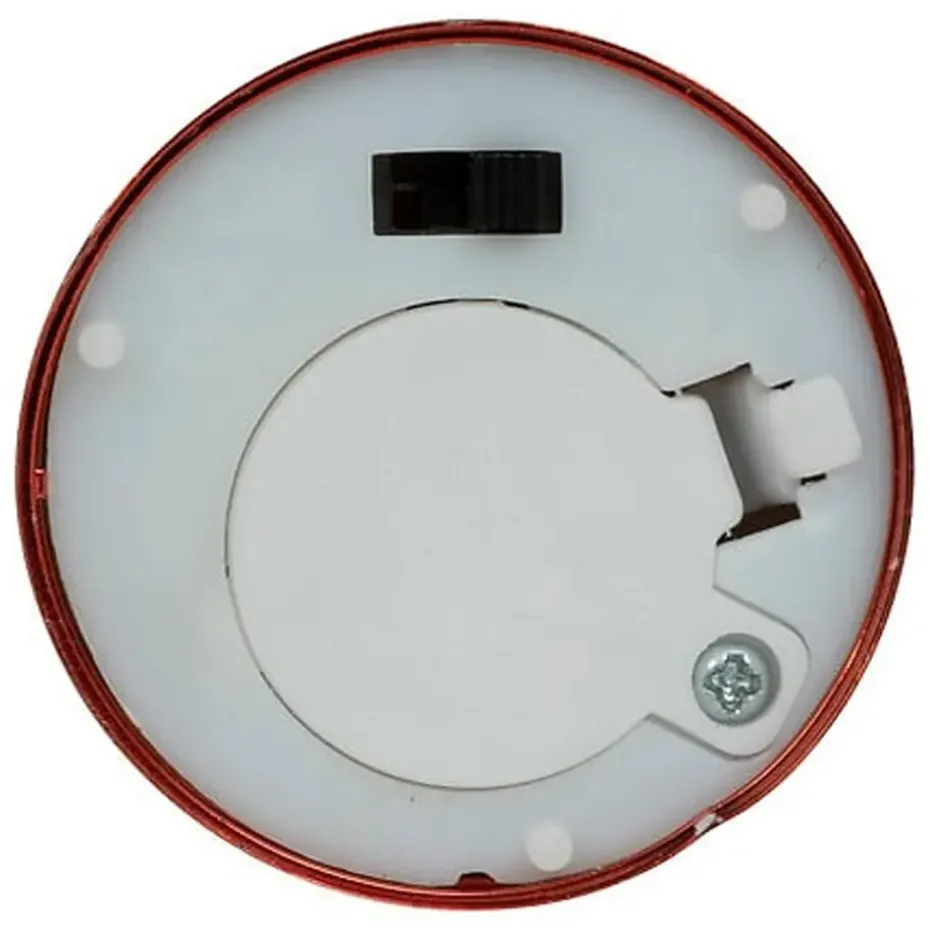 Feeric lights and christmas LED theelichtjes - 8x - rood - 5,5 cm