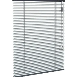 Fenstr aluminium jaloezie 25mm metallic - blauw (35301)