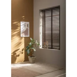 Fenstr bamboe jaloezie Tahiti 65mm - cacao bruin (30502)