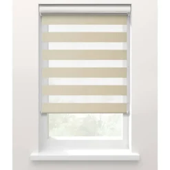 Fenstr Duo rolgordijn Planos lichtdoorlatend - zand (25022)