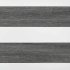 Fenstr Duo rolgordijn Trim lichtdoorlatend - antraciet (20068)