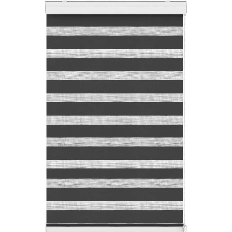 Fenstr duo-rolgordijn antraciet - 90x240 cm