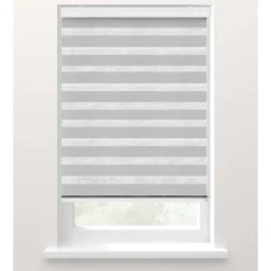 Fenstr duo-rolgordijn lichtgrijs - 60x175 cm