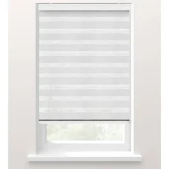 Fenstr duo-rolgordijn wit - 60x175 cm