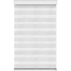 Fenstr duo-rolgordijn wit - 160x175 cm