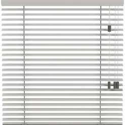 Fenstr houten jaloezie Kopenhagen 50mm - lichtgrijs (20020)