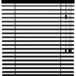 Fenstr houten jaloezie New York 65mm - zwart (15013)