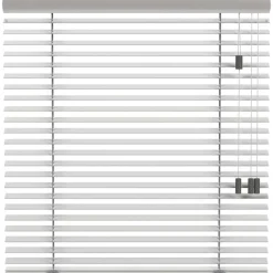 Fenstr houten jaloezie New York 50mm - lichtgrijs (20017)