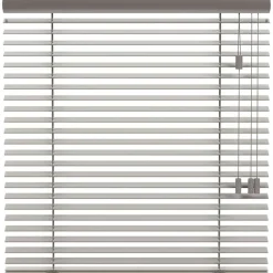 Fenstr houten jaloezie New York 50mm - grijs (20222)