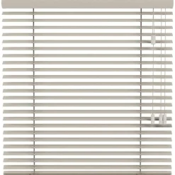 Fenstr houten jaloezie Praag 50mm - linnen (25508)