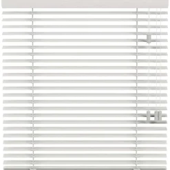 Fenstr houten jaloezie Praag 50mm - off-white (10714)