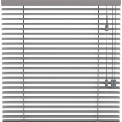 Fenstr houten jaloezie Praag 50mm - grijs (20224)