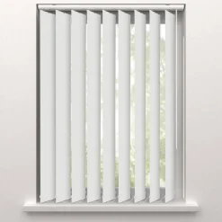 Fenstr lamellen PVC - wit (10035)