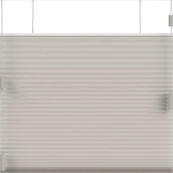 Fenstr plisségordijn Boston dubbel 25mm lichtdoorlatend - linnen (25511)