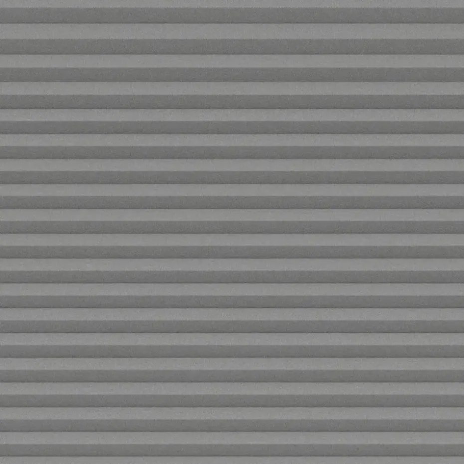 Fenstr plisségordijn Boston dubbel 25mm lichtdoorlatend - donkergrijs (20513)