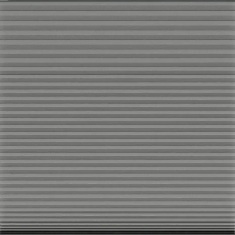 Fenstr plisségordijn Boston dubbel 25mm lichtdoorlatend - donkergrijs (20513)