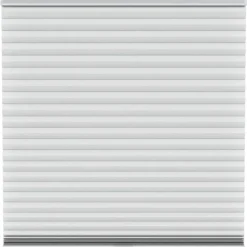 Fenstr plisségordijn Chicago dubbel 45mm lichtdoorlatend - lichtgrijs (20033)