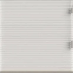 Fenstr plisségordijn Chicago dubbel 25mm lichtdoorlatend - crème (25005)