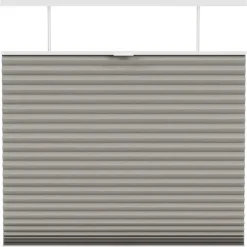 Fenstr plisségordijn Chicago dubbel 45mm verduisterend - taupe (30027)