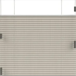 Fenstr plisségordijn Lille enkel 20mm transparant - crème (25004)