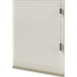 Fenstr plisségordijn Montreal dubbel 25mm verduisterend - ecru (25803)