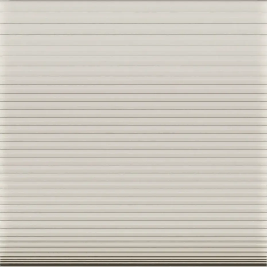 Fenstr plisségordijn Montreal dubbel 25mm lichtdoorlatend - crème (25006)