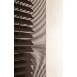 Fenstr plisségordijn Montreal dubbel 25mm verduisterend - taupe (30023)