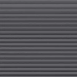 Fenstr plisségordijn Montreal dubbel 25mm lichtdoorlatend - antraciet (20713)