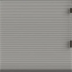 Fenstr plisségordijn Toronto dubbel 25mm lichtdoorlatend - taupe (30018)