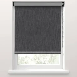 Fenstr rolgordijn Metz verduisterend - antraciet (20057)