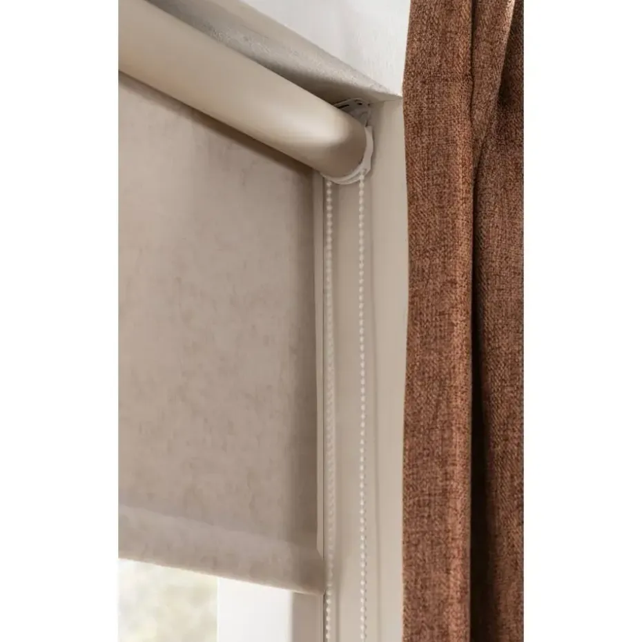 Fenstr rolgordijn Parijs verduisterend - zand (25318)