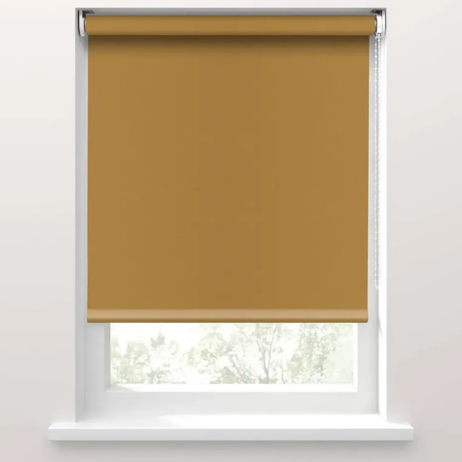 Fenstr rolgordijn Stockholm verduisterend - oker (70002)