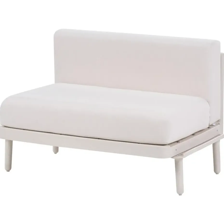 FERRETTI - Tuinbank uitbreidingsmodule - Lichtbeige - Stof