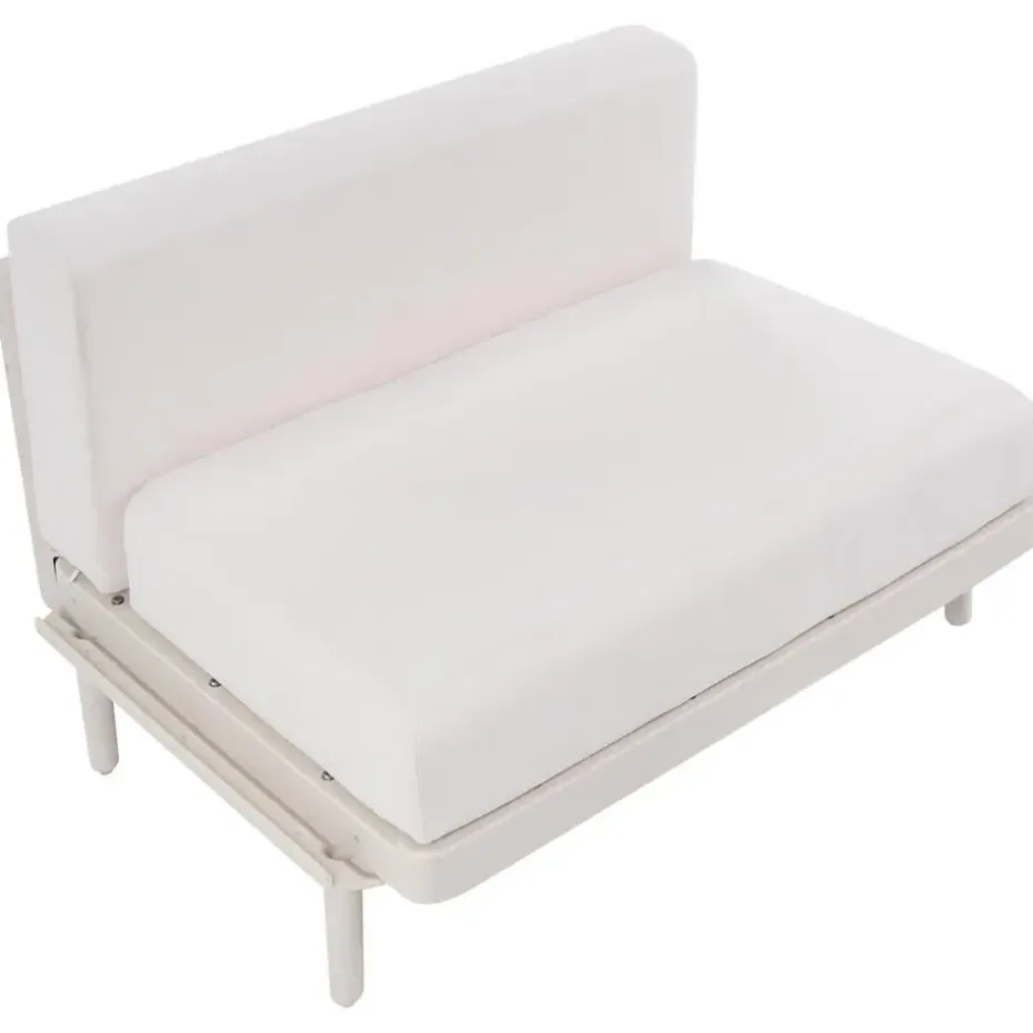 FERRETTI - Tuinbank uitbreidingsmodule - Lichtbeige - Stof