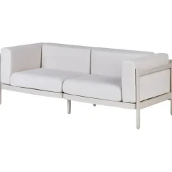 FERRETTI - Tuinbank 2-zits - Lichtbeige - Synthetisch