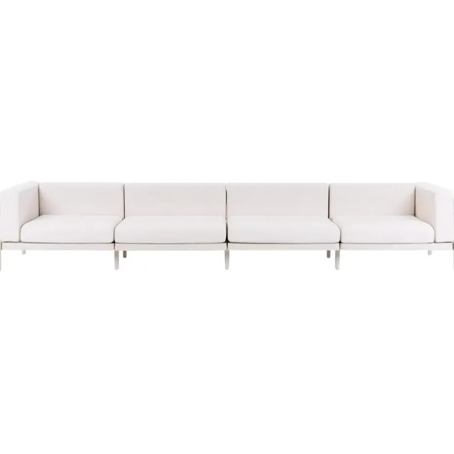 FERRETTI - Tuinbank 4-zits - Lichtbeige - Synthetisch