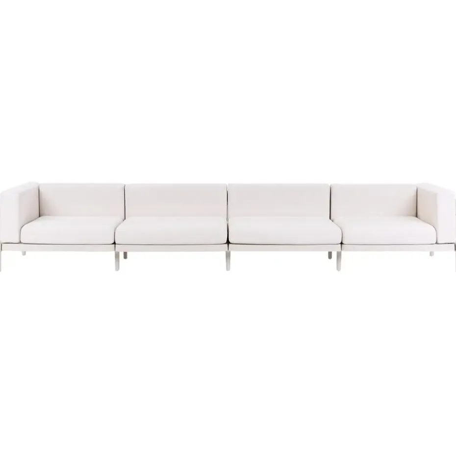 FERRETTI - Tuinbank 4-zits - Lichtbeige - Synthetisch