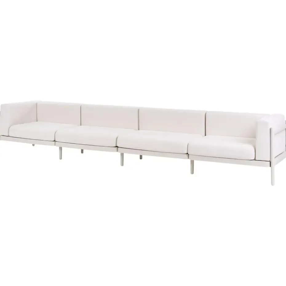 FERRETTI - Tuinbank 4-zits - Lichtbeige - Synthetisch