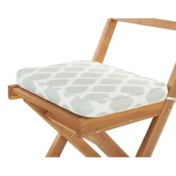 FIJI - Bistroset voor 2 - Lichte houtkleur /Groen - Acaciahout