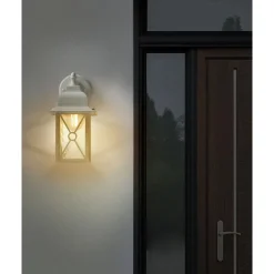 FINDON - Wandlamp - Wit - Ijzer