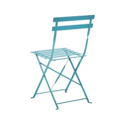 FIORI - Bistroset voor 2 - Zeeblauw - Staal