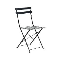 FIORI - Bistroset voor 2 - Zwart - Staal